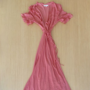 WAYF - Ruffle Wrap Gown